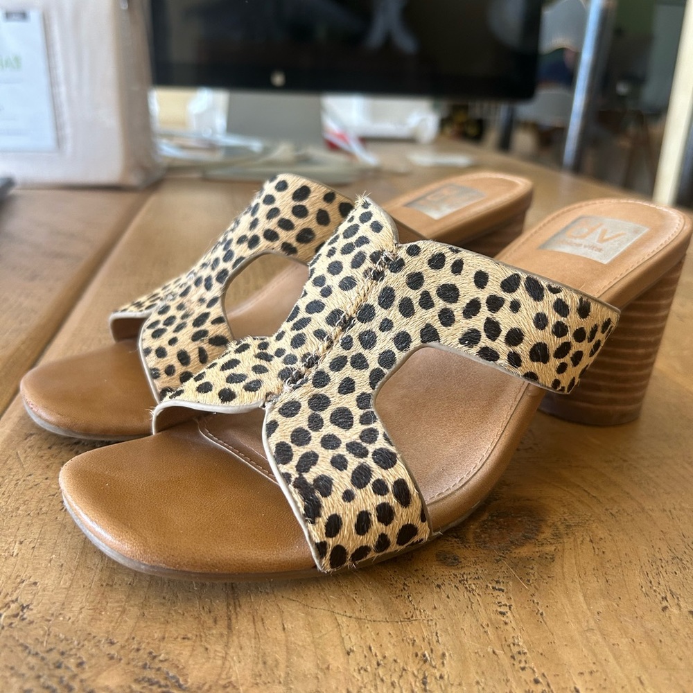 Cheetah print heels